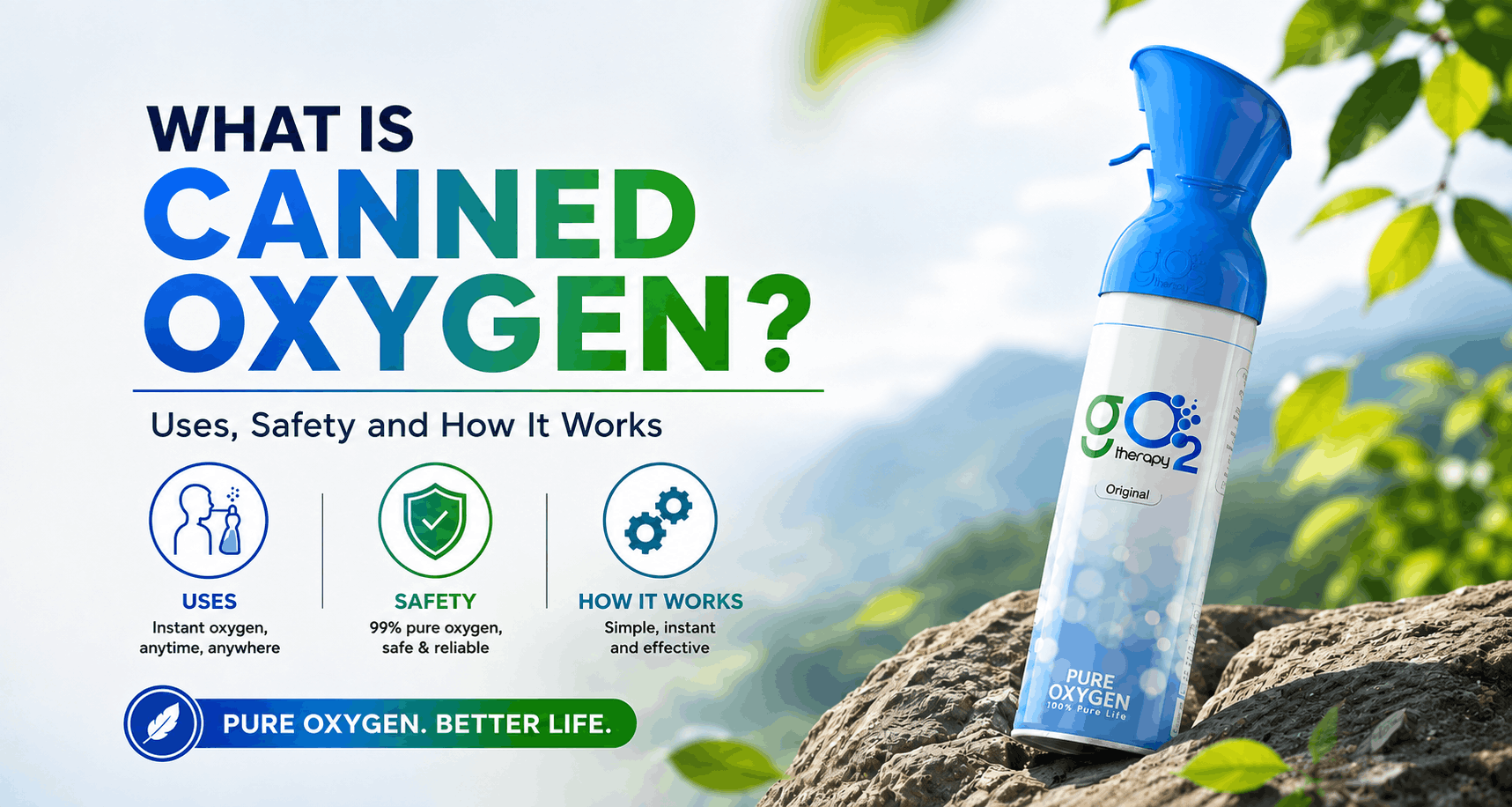 What Is Canned Oxygen? Uses, Safety and How It Works