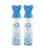 gO2Therapy - Up to 900 Inhalations (2 Pack), Natural 12L Portable Oxygen Canister