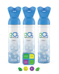 gO2Therapy - Up to 1350 Inhalations (3 Pack), Natural + 4 Fragrances, 12L Portable Oxygen Canister