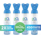 gO2Therapy - Up to 1800 Inhalations (4 Pack) Natural, 12L Portable Oxygen Canister
